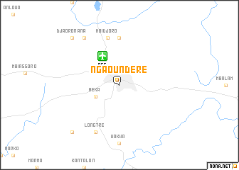 map of Ngaoundéré