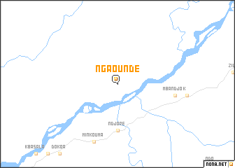 map of Ngaoundé