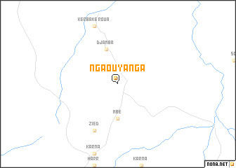 map of Ngaouyanga