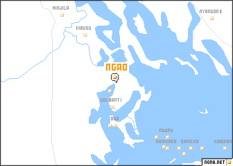 map of Ngao