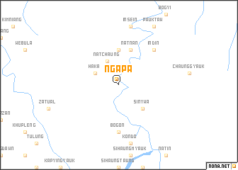 map of Ngapa