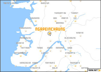 map of Ngapeinchaung