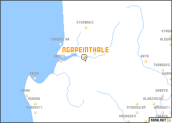 map of Ngapeinthale