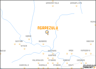 map of Ngapezulu