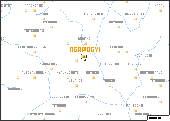 map of Ngapogyi