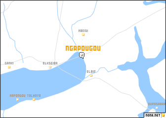 map of Ngapougou