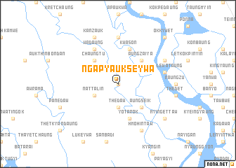 map of Ngapyaukseywa