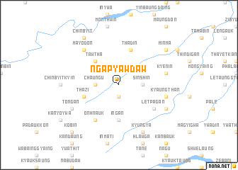 map of Ngapyawdaw