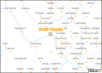 map of Ngapyawdaw