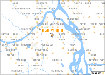 map of Ngapyawin