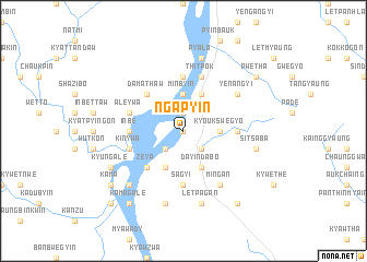 map of Ngapyin