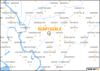 map of Ngapyugale