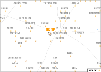 map of Ngap