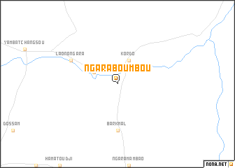 map of Ngara Boumbou