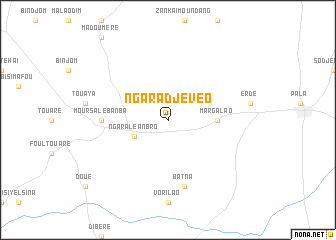 map of Ngara Djévéo