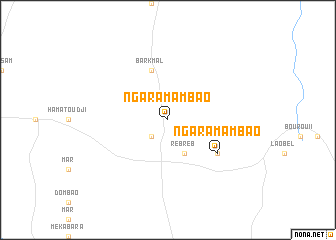 map of Ngara Mambao