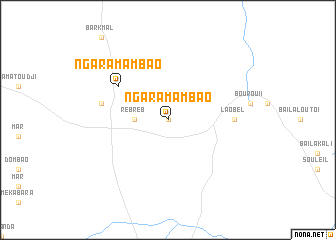 map of Ngara-Mambao