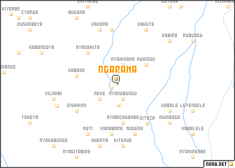 map of Ngarama