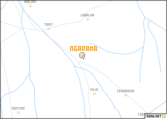 map of Ngarama