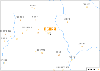 map of Ngara