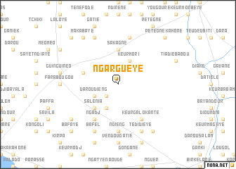 map of Ngar Guèye