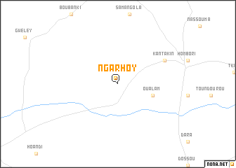 map of Ngarhoy