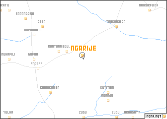 map of Ngarije
