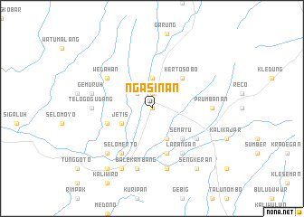 map of Ngasinan