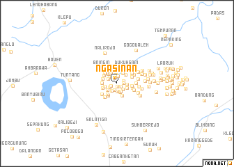 map of Ngasinan