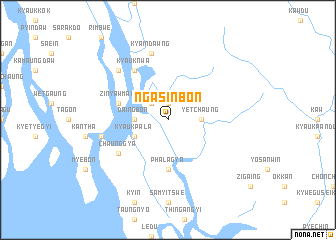 map of Ngasinbôn