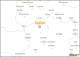 map of Ngasin