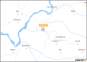 map of Ngasi