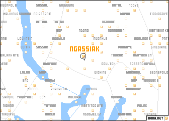 map of Ngassiak