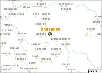 map of Ngatakro