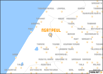 map of Ngat Peul