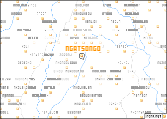 map of Ngatsongo