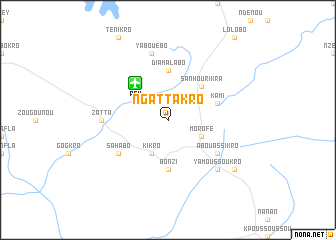 map of Ngattakro