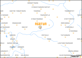 map of Nga Tun