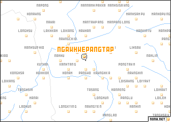 map of Ngawhwe-pangtap