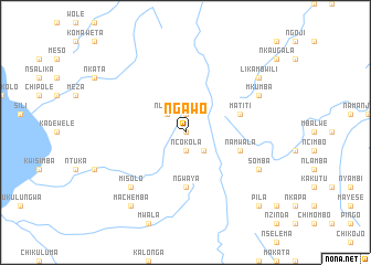 map of Ngawo