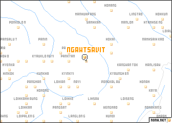 map of Ngawt-savit