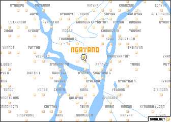 map of Ngayan-o