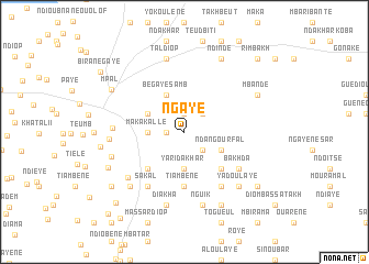 map of Ngaye