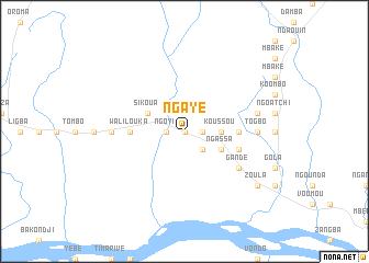 map of Ngayé