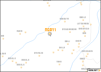 map of Ngayi