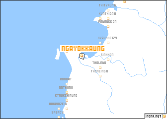 map of Ngayokkaung