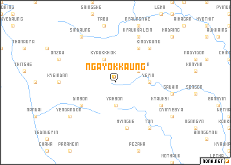 map of Ngayokkaung