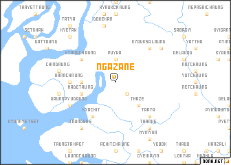 map of Ngazane