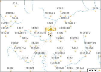 map of Ngazi