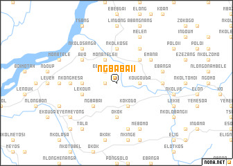 map of Ngbaba II